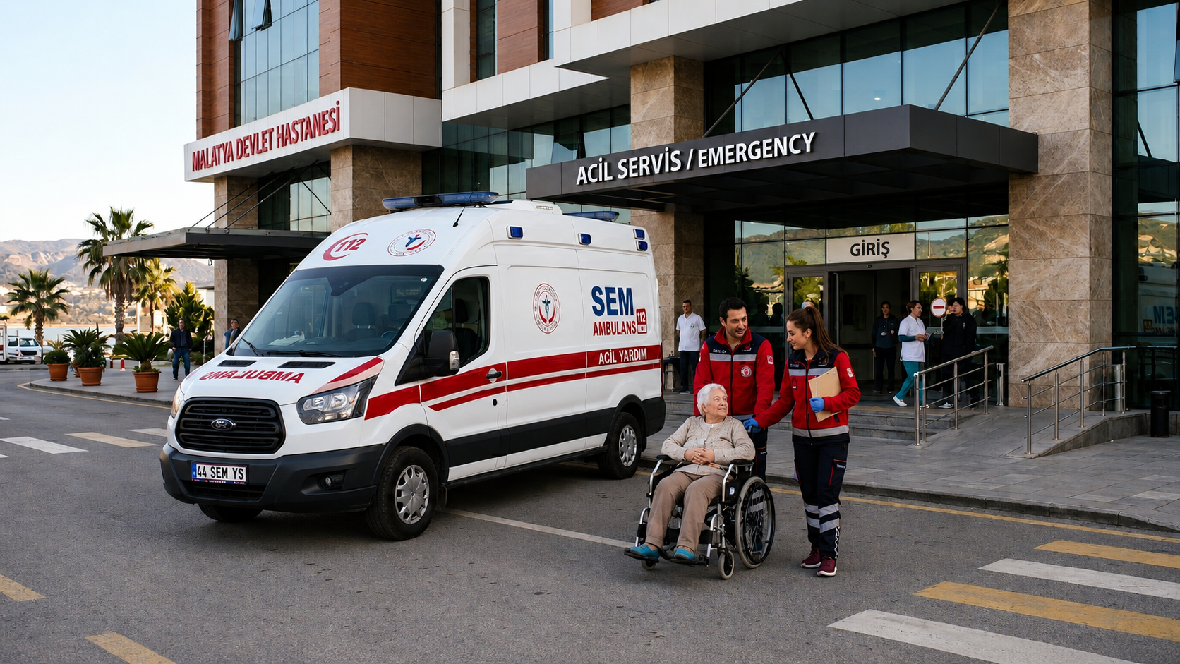 Şehir içi hasta nakil